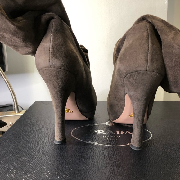 PRADA Suede Boots - Picture 4 of 7